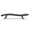 Mysticism Outdoor Chaise Lounge With Adjustable Backrest And Foldable Legs - Brown Multi - Image 7