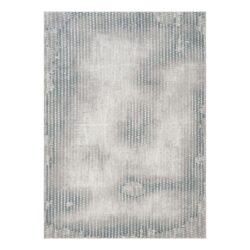 Geometrix - 2'7" X 9'10" Area Rug Runner & Geometric 3D Effect - Ivory / Gray