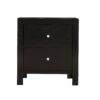 Elegantly Designed Nightstand - Black - Image 2