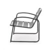 Modern Conrad Chair Outdoor Seating - Matte Black - Image 8