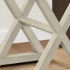 Accent End Table, Square, Transitional - White - Image 8