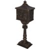 Cast Aluminum Mail Box, Postal Box, Mailbox - Bronze - Image 7