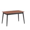 Lanae - Dining Table (Extension Bufferfly Leaf) - Natural / Black - Image 2
