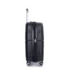 Expandable Hardshell Suitcase Double Spinner Wheels Pp Luggage Sets Lightweight Durable Suitcase & Tsa Lock, 3 Piece Set (20/24/28) - Black - Image 16