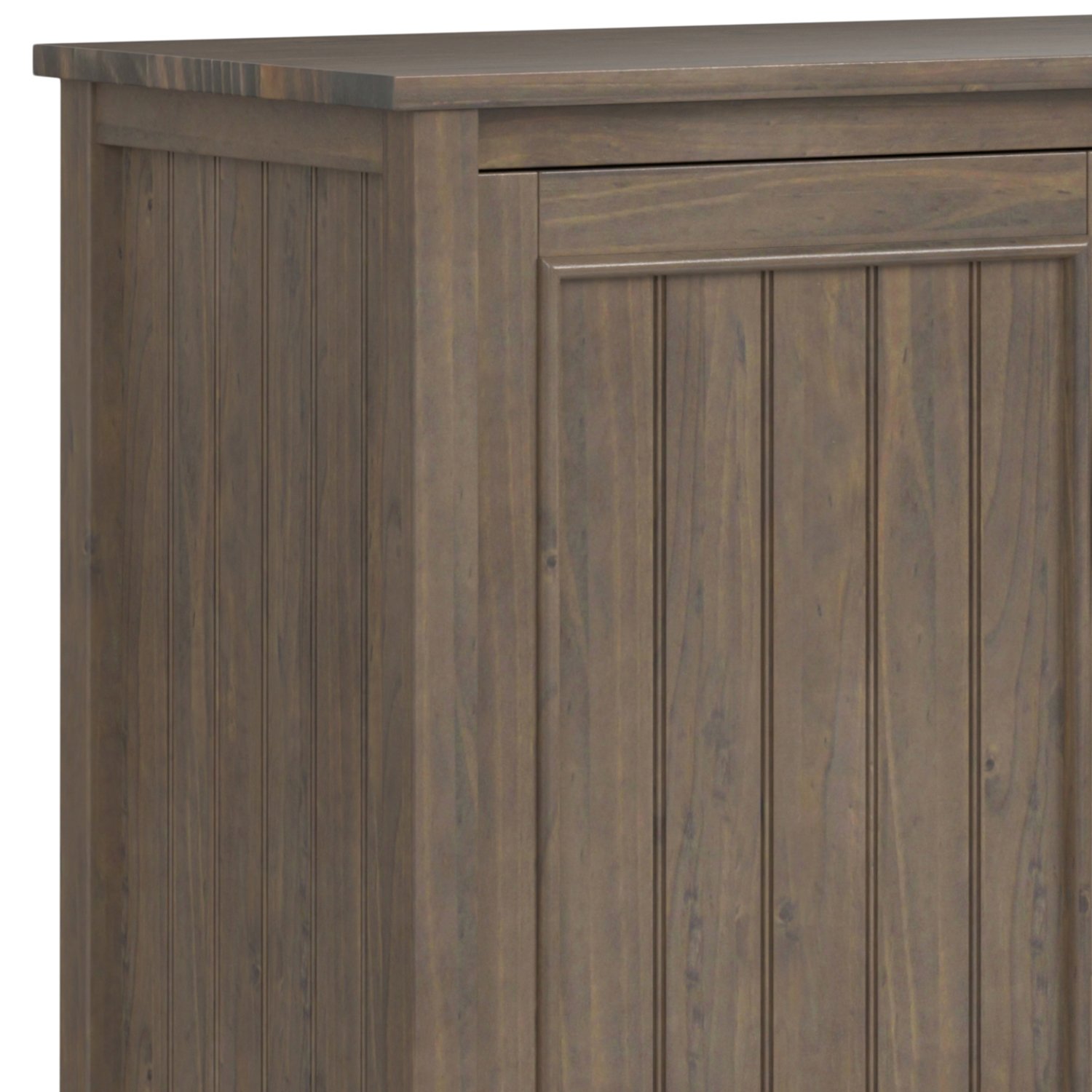Lev - Wide Storage Cabinet - Smoky Brown - Image 2