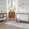 Pixie Zen - 3 In 1 Crib - Walnut / White - Image 4