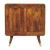Avora - Brass Embossed 2 Door Cabinet - Brown / Golden - Image 10