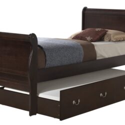 Twin Bed Charming Storage - Cappuccino