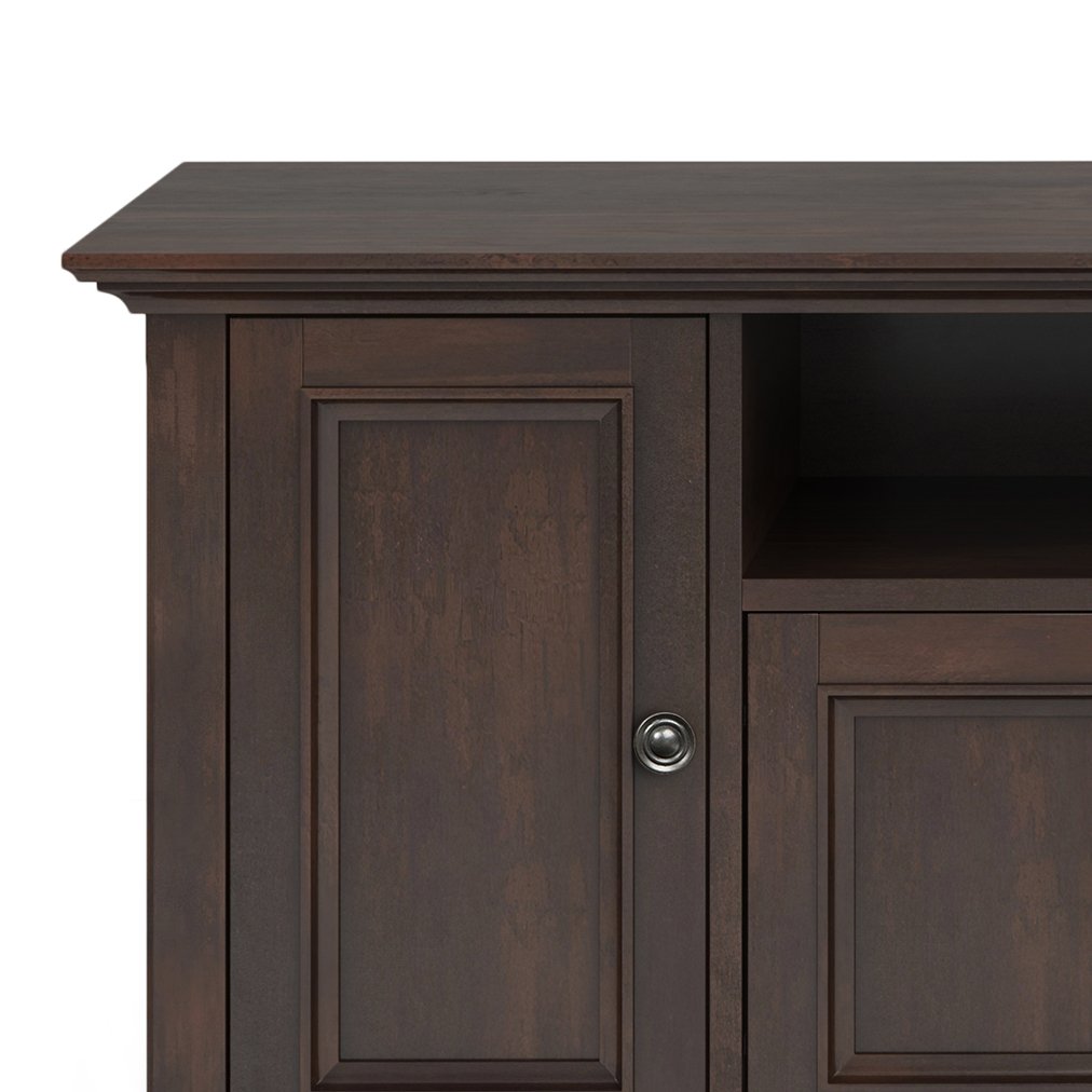 Amherst - Wide TV Media Stand - Brunette Brown - Image 3