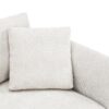Modern Cloud Sectional Sofa L Shaped Luxury Couch Set With 2 Free Pillows 4 Seat With Oversized Chaise - Minsk Gray - Image 9