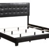 Caldwell - Full Bed Stylish Contemporary - Black - Image 3