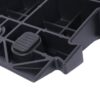 Heavy Duty Plastic 4" High Portable Automotive Curb Ramp For Cars & Wheelchairs Interlocking Design - Black - Image 12