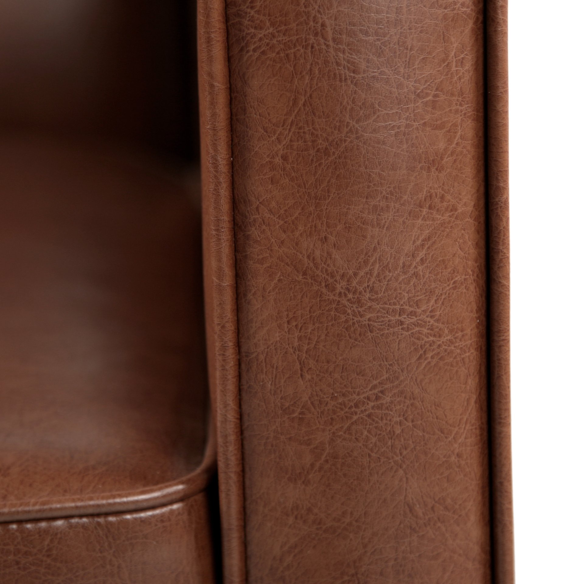 Macedonia - Mid Century Modern Button Tufted Fabric Recliner - Light Brown - Image 14