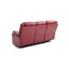Stylish Contemporary Reclining Sofa - Red - Image 7