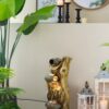 Decorative 3 Tier Tree Trunk Fountain With Lights And Pump - Brown - Image 6