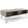 Hunter - Lift Top Coffee Table - Gray - Image 2