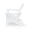 Enigmara - Outdoor High Density Resin Adirondack Chair - White - Image 6