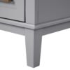 Bathroom Vanity With Sink, Soft Close Doors, And Storage Drawers - Gray - Image 19