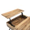 Hunter - Lift Top Square Coffee Table - Natural - Image 5