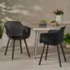 Lotus - Chair (Set of 2) - Black - Image 2