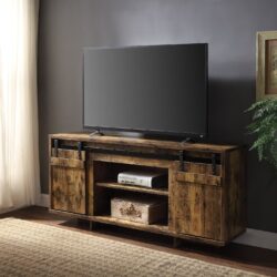 Bellarosa - TV Stand - Rustic Oak