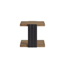 Channel - Chairside Table - Black