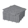 Interlocking Deck Tiles Plastic Waterproof Outdoor All Weather Anti-Slip Bathroom Shower Balcony Porch Strong Weight Capacity Upto 440 Lbs, Pebble Stone Pattern Pack Of 12 - Gray - Image 15