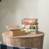 Book Boxes With Birds, Flowers, And Handwriting Design (Set of 4) - Multi - Image 18