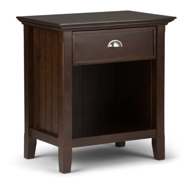 Acadian - Bedside Table - Brunette Brown