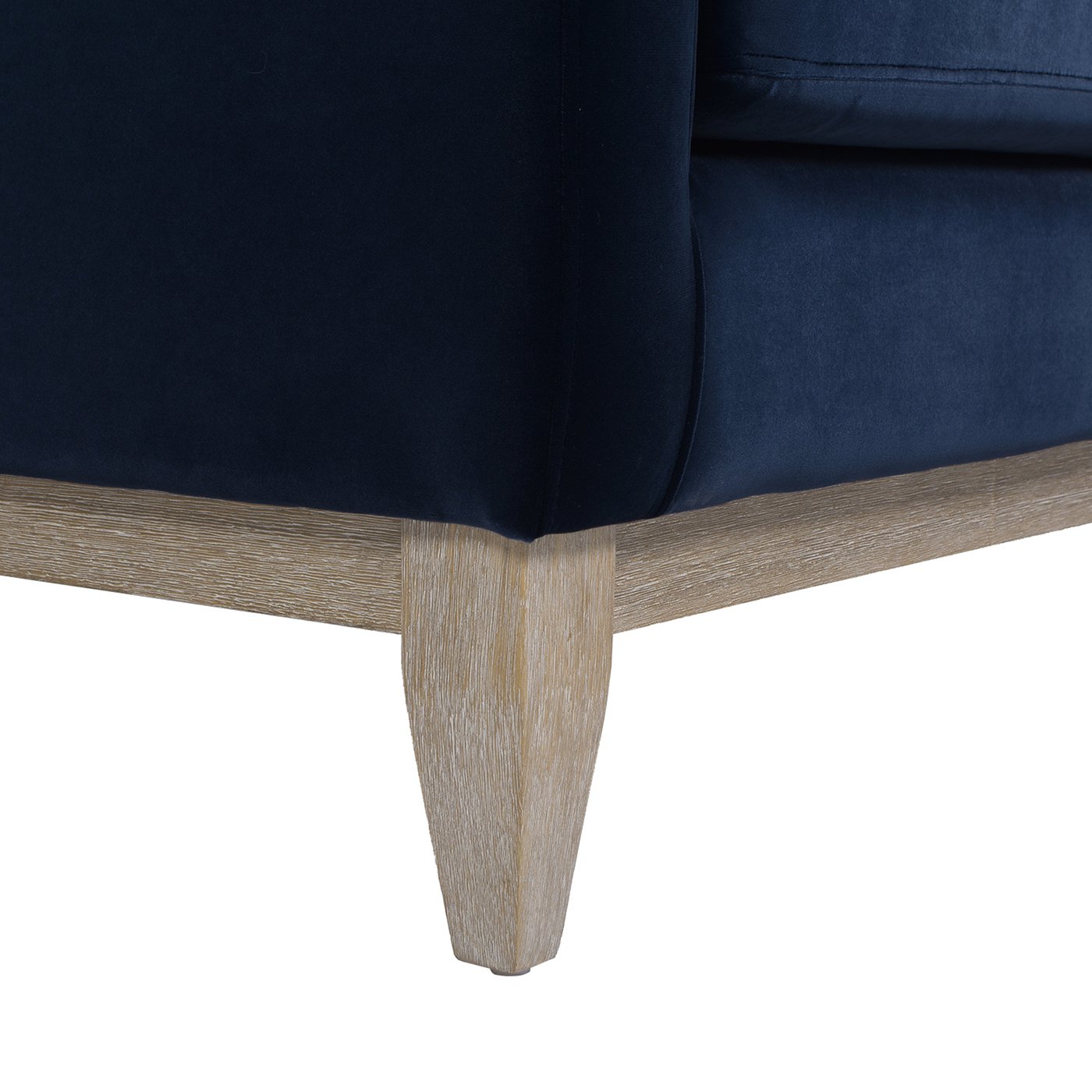 Knox - Modern Farmhouse Arm Chair - Dark Navy Blue - Image 5