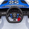 12V4A 20W*2 One Button Start, Forward And Backward, High And Low Speed, Music, Front Light, Power Display, Two Doors Can Open, 2.4G R / C, Seat Belt Four Wheel Absorber Kids Ride On Car - Blue - Image 13