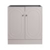Modern 30" Freestanding Bathroom Vanity With Soft Close Cabinet Doors, Excluding Sink - Khaki - Image 3