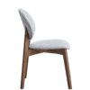 Hadasa - 5 Pieces Dining Room Set - Walnut / Light Gray - Image 7