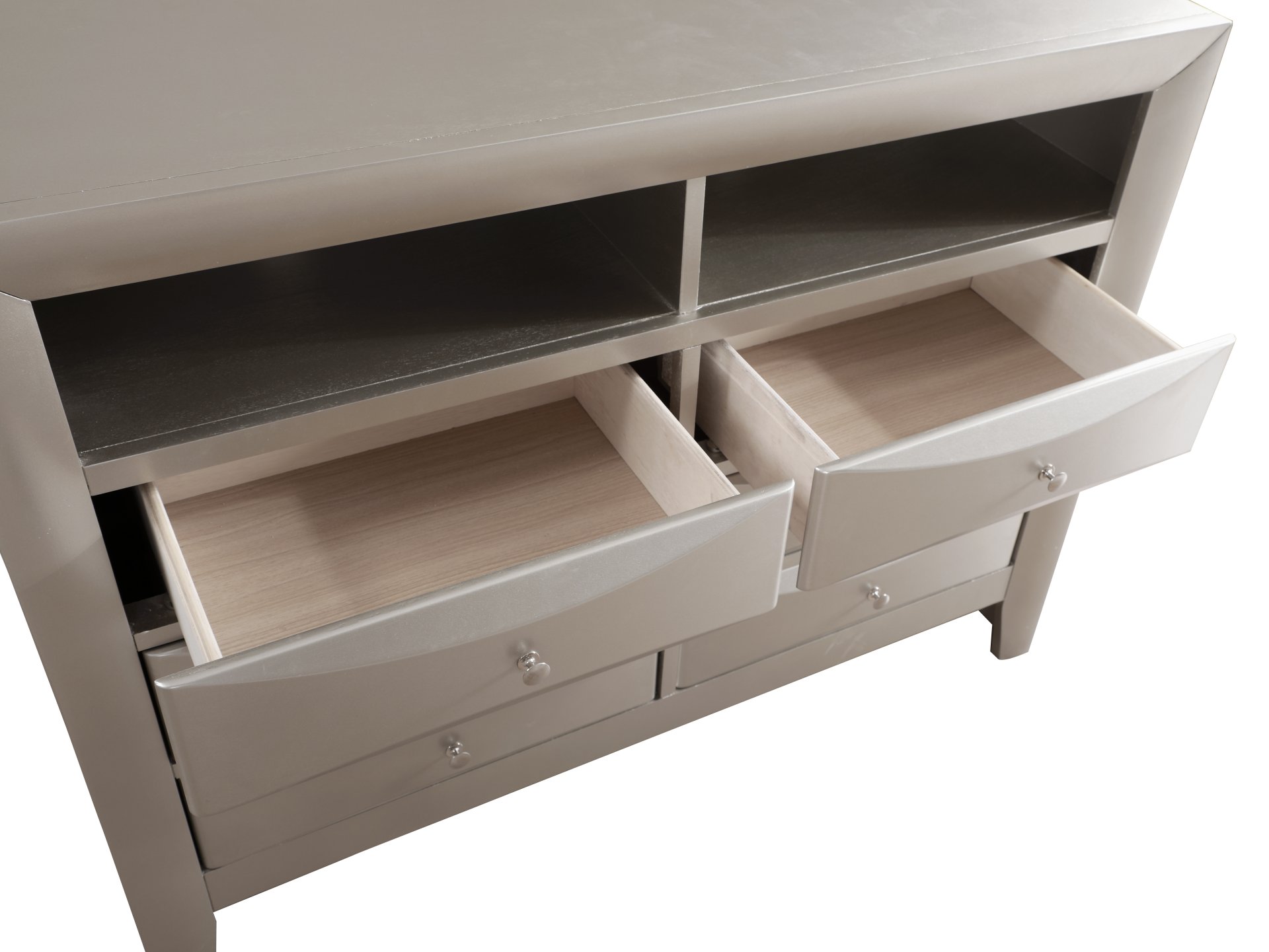 Marilla - Media Chest - Silver Champagne - Image 6