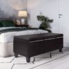 Afton - Storage Ottoman Bench - Tanners Brown - Image 8