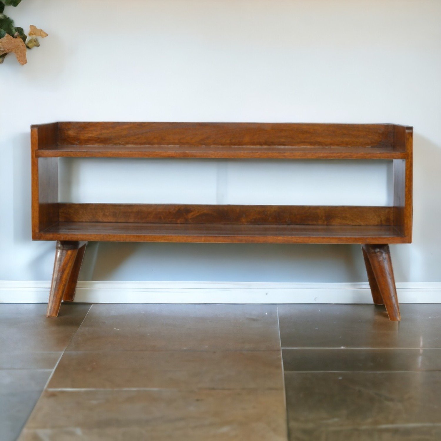 Nordic Storage Bench - Chestnut - Image 10
