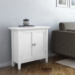 Redmond - Low Storage Cabinet - White