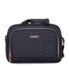 4 Piece Set (16/20/24/28), Softshell Suitcase Spinner Wheels Terylene Luggage Sets Carry On Suitcase Luggage Lightweight Durable Suitcase - Black - Image 18