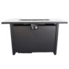 Outdoor Fire Pit Table With Lid - Black - Image 4