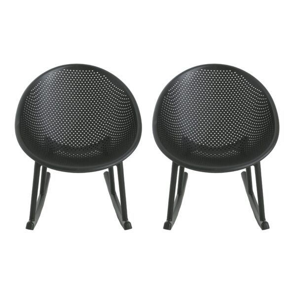 Gable - Rocking Chair (Set of 2) - Black