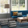 Clay - Square Pouf - Gray Melange - Image 6