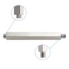 8" Ceiling Mounted Shower Arm With Flange, Stainless Steel - Brushed Nickel - Image 8