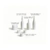 Luxury Natural Marble Living Room Accessories Set, 7 Pieces, Genuine Real Marble - White - Image 3
