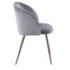 Fran - Contemporary Dining / Chair (Set of 2) - Walnut / Gray - Image 3