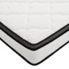 12" Full Hybrid Mattress With Pocket Coils And Memory Foam For Medium Firm Support - Creamy White / Gray / Cream - Image 4