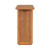Console Table With Curved Corners And U Base Design - Natural Wood Veneer - Natural - Image 6