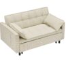 Upholstered Broaching Machine, Plank Support, Upholstered Frame Broaching Machine, Twin Bed - Beige - Image 7