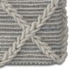 Cowan - Square Pouf - Gray / Natural - Image 4