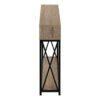 Accent Table, Console, Entryway, Narrow, Sofa, Living Room, Bedroom, Contemporary, Modern - Taupe - Image 2