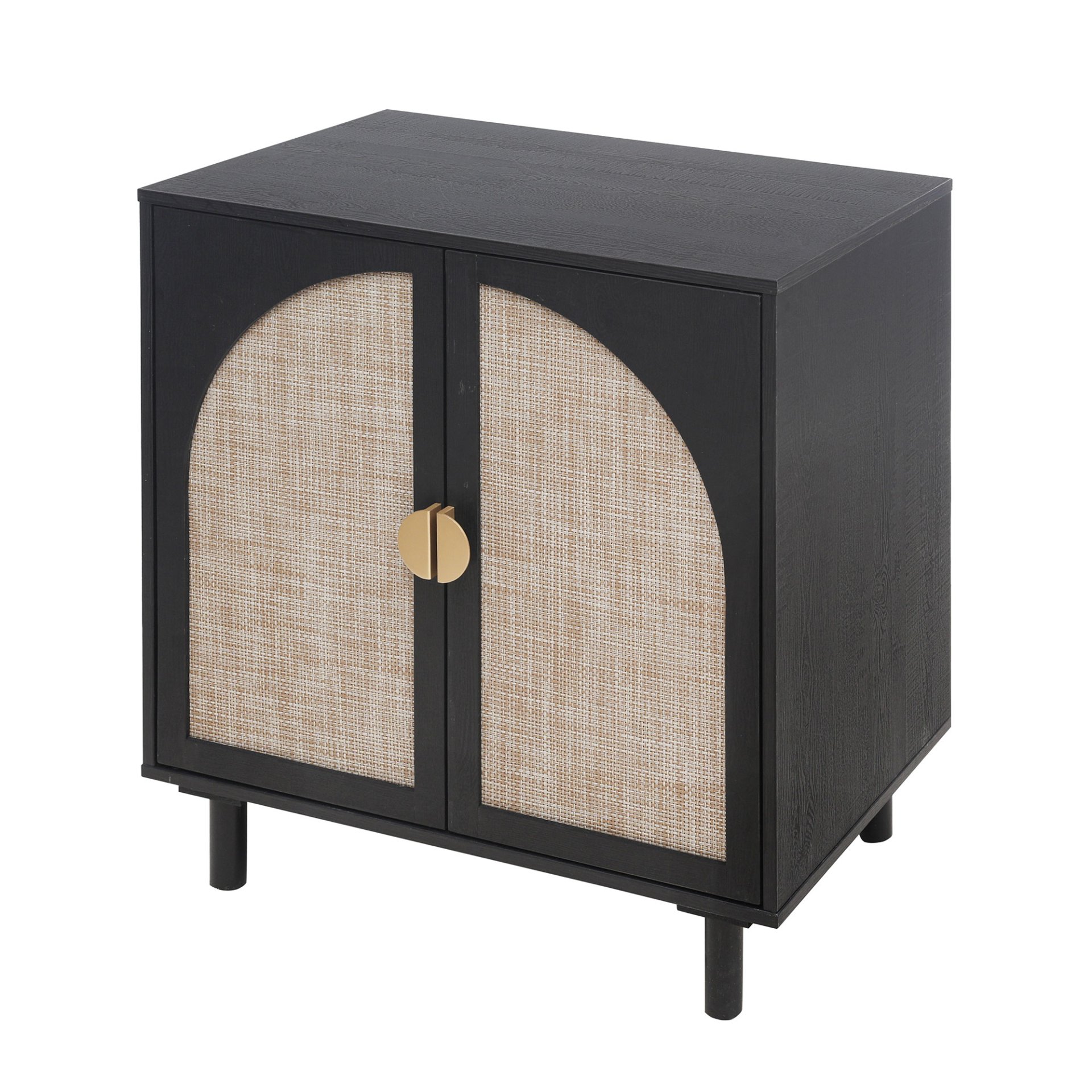 2 Door Cabinet, Suitable For Bedroom - Black - Image 11